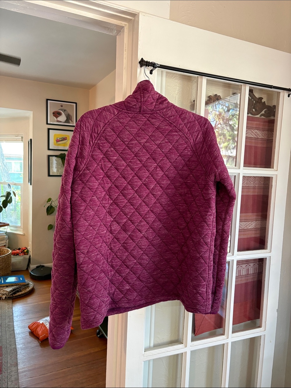 Oiselle Quilted Lauren Pullover (Queen/L) - Picture 3 of 5